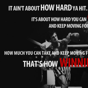 text quotes typography rocky balboa rocky the movie motivation Art HD ...
