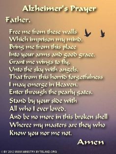 Poetry Alzheimers Disease | Pray for Alzheimers victims More