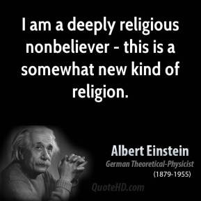 physicist religious quote