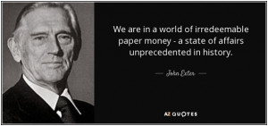 Gold, The Fed, Exter’s Pyramid – When John Exter Met Paul Volcker