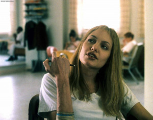 angry teenager/girl interrupted/angelina jolie