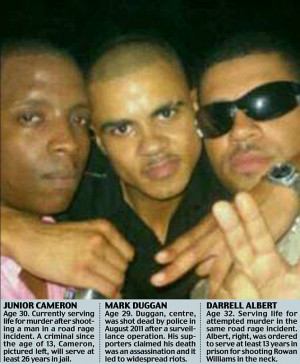 Posing with a killer and a gangster, 'family man' Mark Duggan whose ...