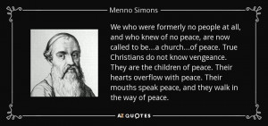 Menno Simons Quotes