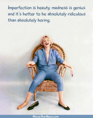 ... absolutely ridiculous than absolutely boring.