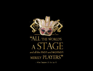 Shakespeare As You Like It Stage Quote