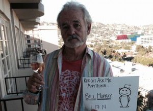 Bill Murray invites Reddit to ask him anything