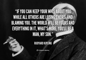 Quotes by Rudyard Kipling