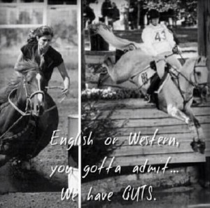 We have guts #horses #riding