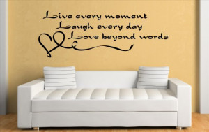 These are the life moments quote wall sticker Pictures