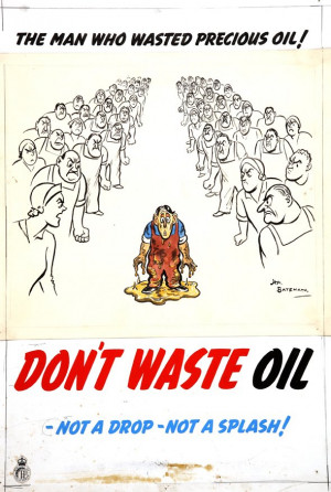 Don't waste oil