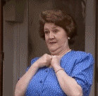 Trying to get my friend’s attention from across the room, but ...