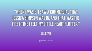 quote Lee Ryan when i was 6 i saw a 211759 png