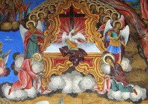 ... Preparation of the Throne, with the Holy Spirit depicted ( source