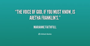 quote marianne faithfull the voice of god if you must 13573 png
