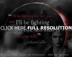 Love Quotes Edward Cullen Twilight