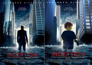 Lego Invades Theatrical Posters For Prometheus, Inception And More