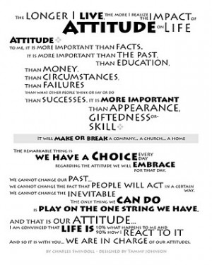 ... Attitude By Charles Swindoll, Choice, Books Quotes, Swindoll Quotes