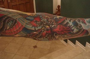 Miyamoto Musashi Joe Rogan Tattoo