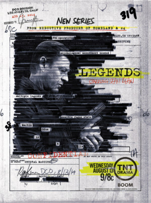 Sean Bean's TNT drama Legends reveals poster