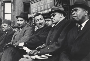 redvelvetjones:soul man: Adam Clayton Powell Jr, with Malcolm X and ...