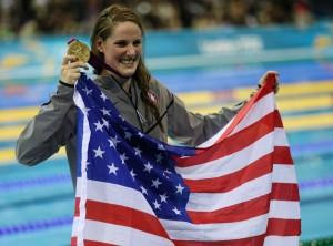 Missy Franklin was named the top female athlete in the country. David ...