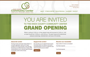 Community center website launched!