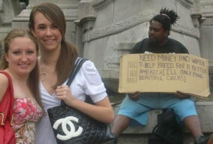 Homeless People With Funny Homeless Signs And Quotes