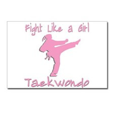 Taekwondo Postcards (Package of 8) for