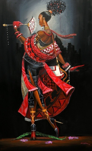 Painting The Red With Elegance