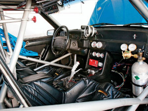 Mustang Race Cars Interiors