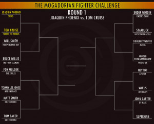 The Mogadorian Fighter Challenge Match 1: Joaquin Phoenix vs. Tom ...