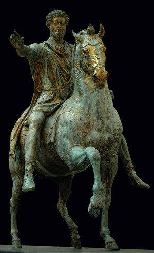__Picture of a Statue of Marcus Aurelius__