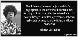 More Shirley Chisholm Quotes