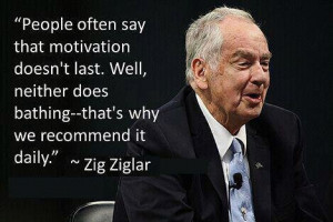 Inspiration from Zig Ziglar