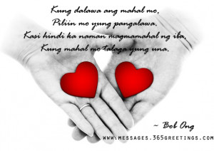Inspirational Love Quotes Tagalog Bob Ong