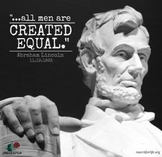 Abraham Lincoln, But, Years Ago, Gettysburg Address, Create Equality ...