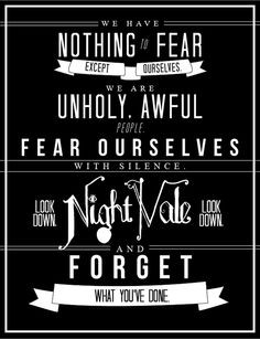 Night vale! I can not say how much I love this qoute :)