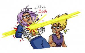 dragon ball Z dragon ball vegeta Trunks Briefs dad jokes THIS IS ...