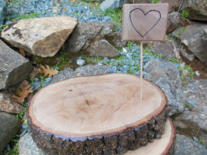 ... sayings - Wedding Appetizer Base, Oak tree plate - Oak wood Cake or