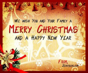Merry Christmas Greeting - Christmas Greetings Words - Merry Christmas ...