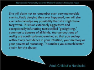 narcissistic parents