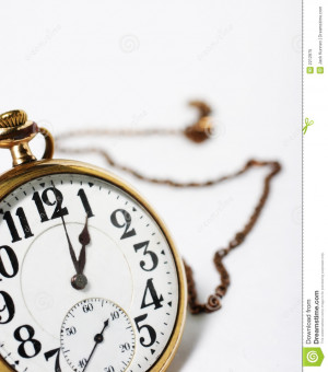 Pocket Watch and Chain