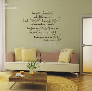 ... Quote Wall Stickers Home Art Decal Sticker living room bed room Quotes