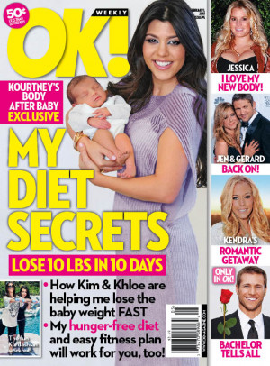 truth about kourtney kardashian post-baby body fat weight loss ...