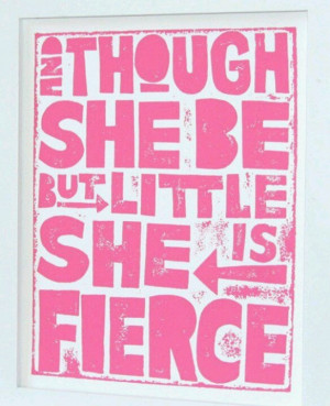 Cute Shakespeare quote to put in a baby girl's room. From Taming of ...