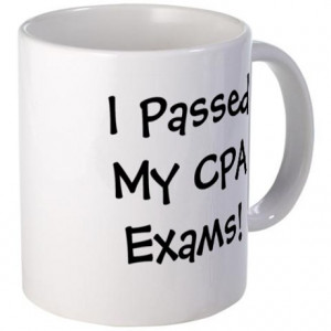 ... Gifts > Amusing Coffee Mugs > Passed CPA Exams Success Celebration Mug
