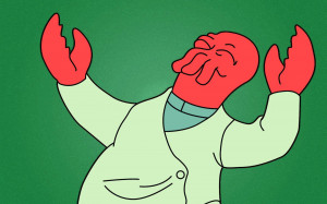 ... the staff doctor for Planet Express. Zoidberg is voiced by Billy West