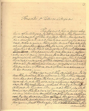 One Response to George Washington’s Farewell Address – 1796