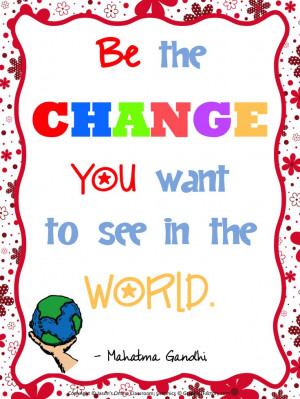 ... make a difference! 10 FREE Inspirational Quotes Classroom Posters (8.5