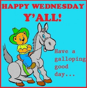 Happy Wednesday y'all